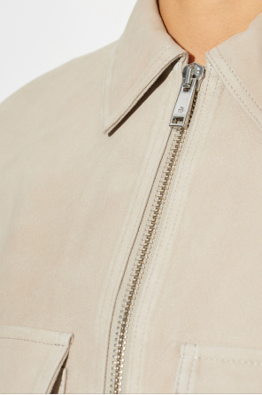 Anine Bing "Christian" suede jacket