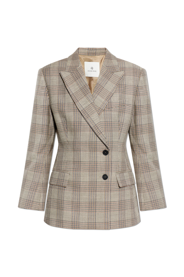 Plaid Pattern Blazer od Anine Bing