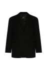 Anine Bing BLACK Wool Blazer