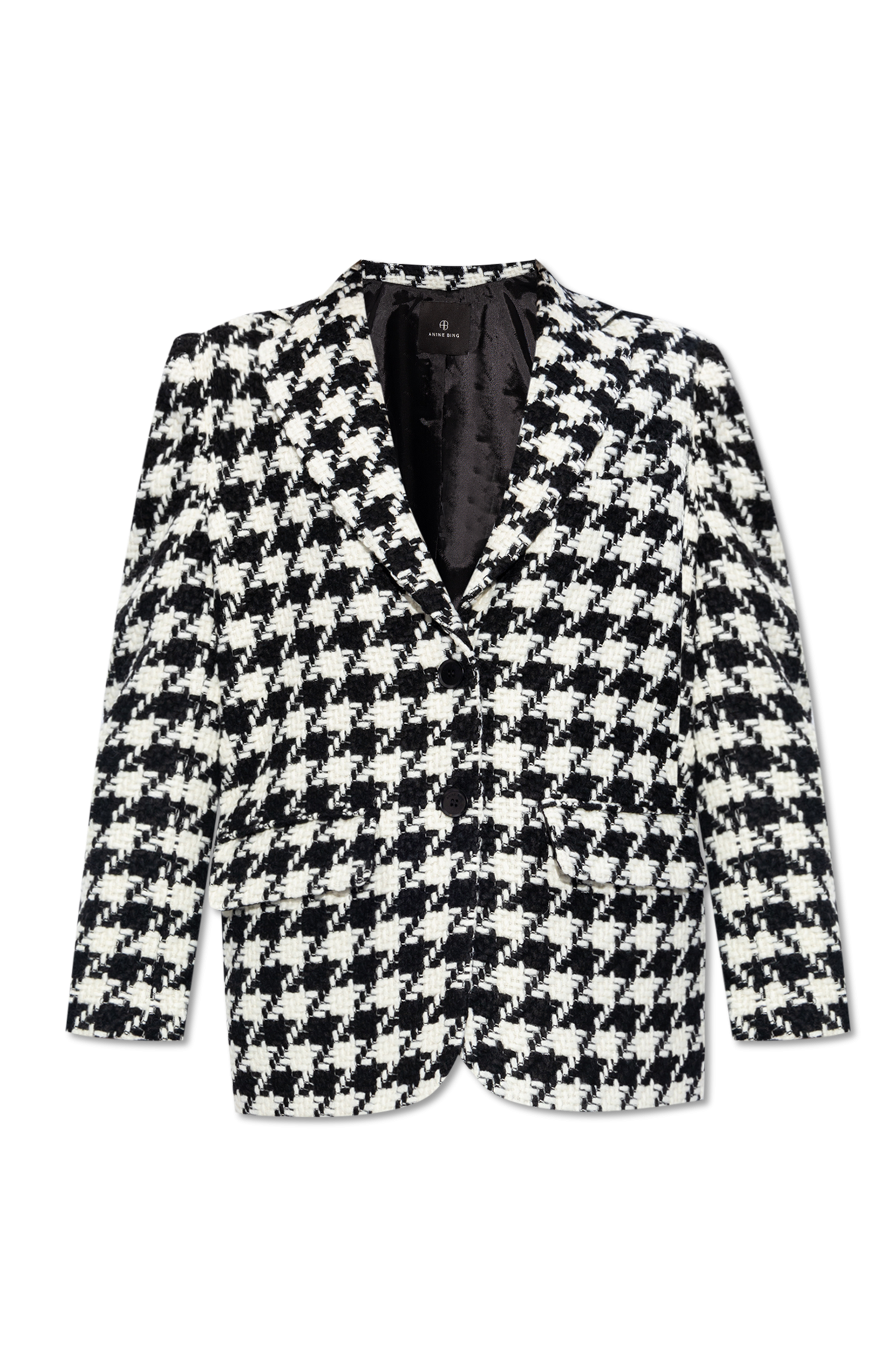 Anine Bing ‘Quinn’ tweed blazer