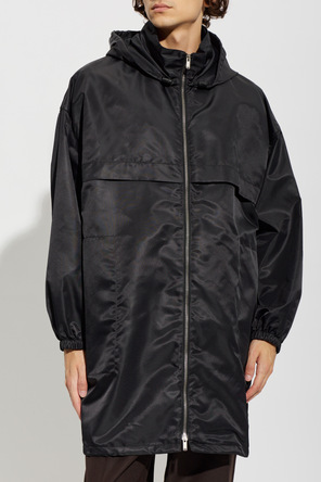 Saint Laurent Parka with logo