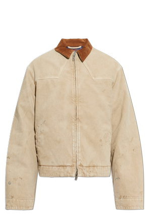Insulated Vintage-Effect Jacket