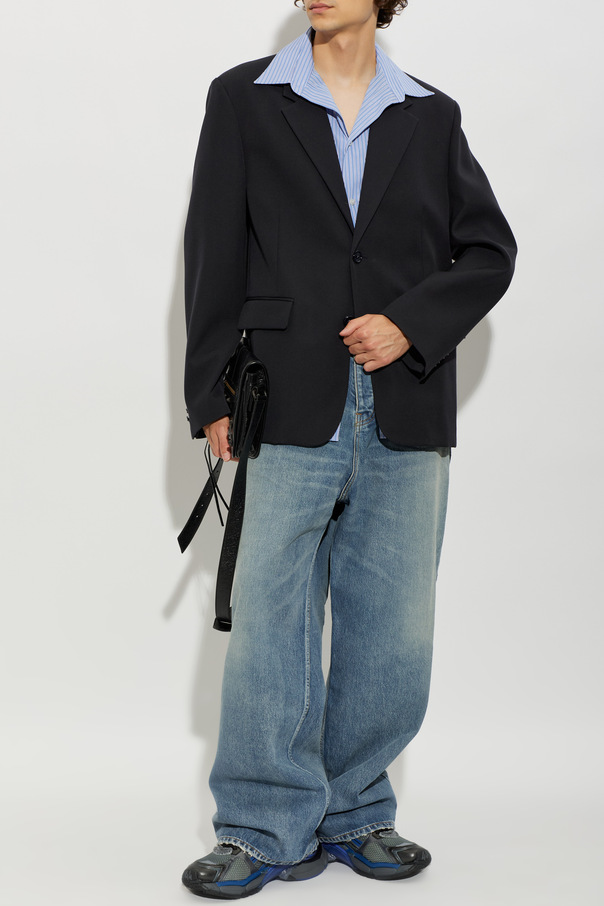 Balenciaga Вълнено сако тип ‘oversize’
