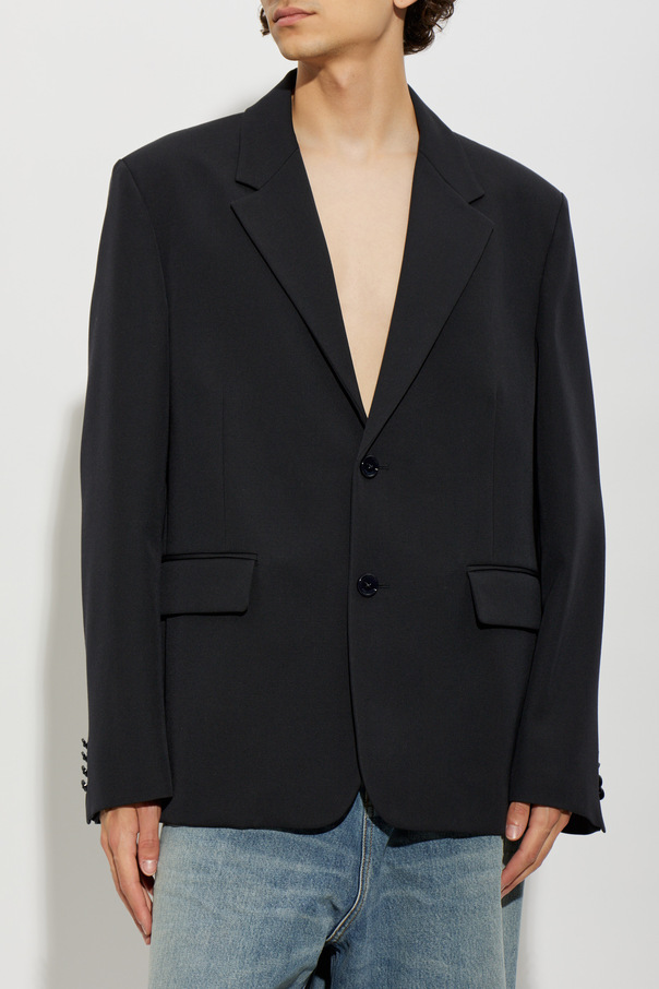 Balenciaga Вълнено сако тип ‘oversize’