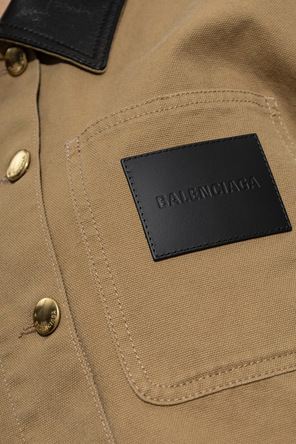 Balenciaga Denim jacket with logo