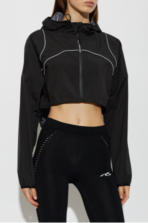 Balenciaga Krátka bunda s kapucňou