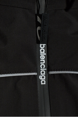 Balenciaga Krátka bunda s kapucňou