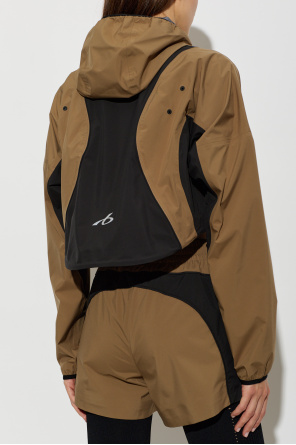 Balenciaga Casaco curto com capuz