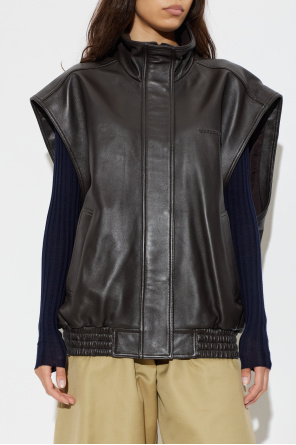 Balenciaga Lederweste