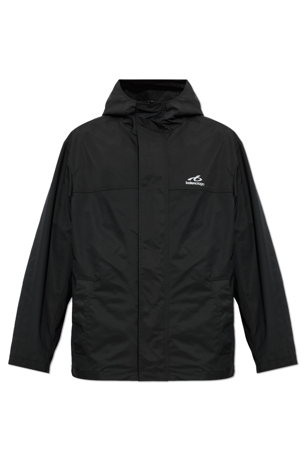 Jacket with printed logo od Balenciaga