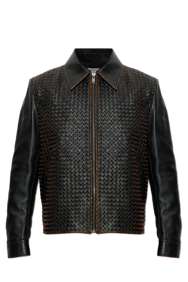 Lambskin Leather Jacket od Bottega Veneta