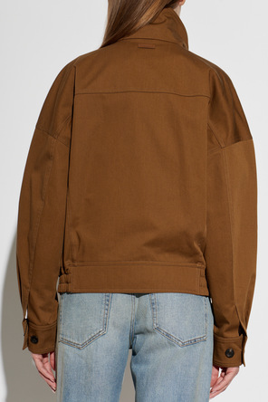 Saint Laurent Stand-collar jacket