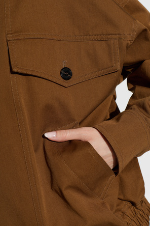 Saint Laurent Stand-collar jacket