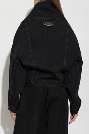 Balenciaga Vintage-effect denim jacket