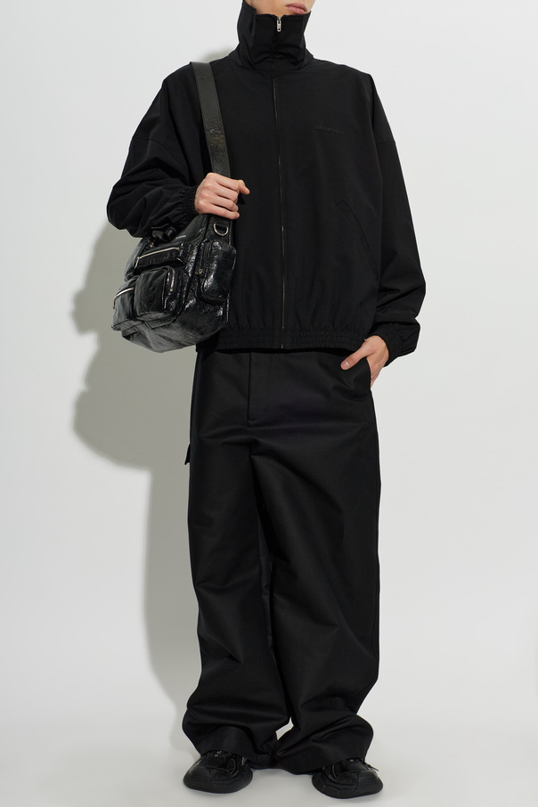 Balenciaga Logo bomber jacket