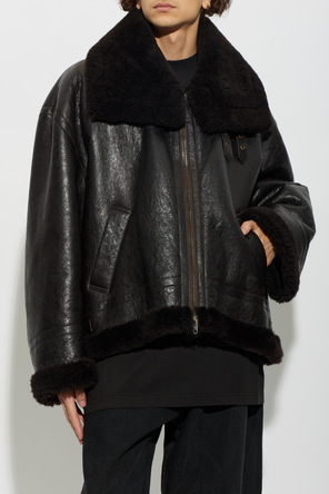Balenciaga Balenciaga Aviator Shearling Jacket