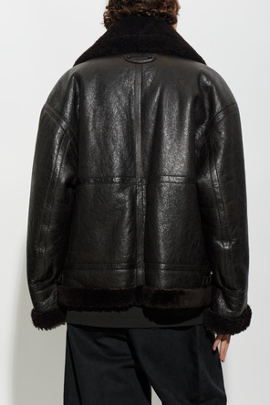 Balenciaga Balenciaga Aviator Shearling Jacket