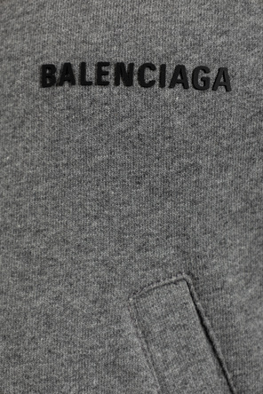 Balenciaga Logo zip-up sweatshirt