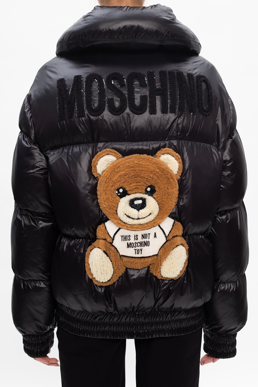 moschino logo jacket