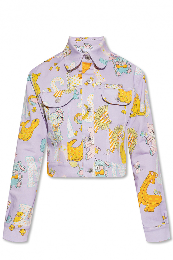 Moschino Patterned robes jacket