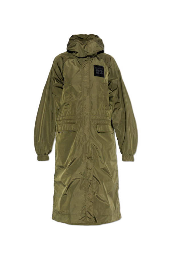 Loose-fit parka with hood od Ganni