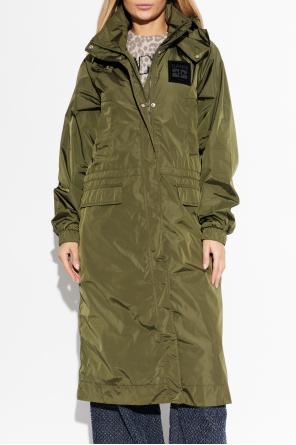 Ganni Loose-fit parka with hood