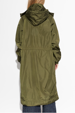 Ganni Loose-fit parka with hood