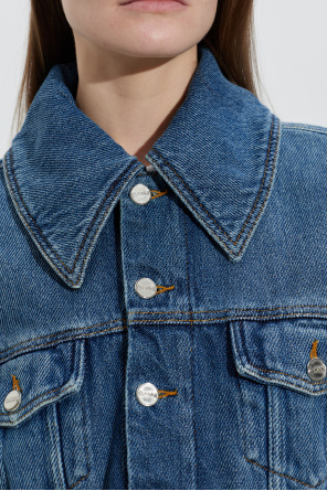 Ganni Denim jacket with pockets
