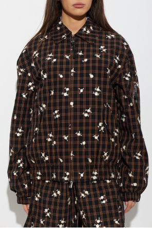 Ganni Jacket with floral motif