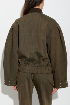 Ganni Woll-Bomberjacke