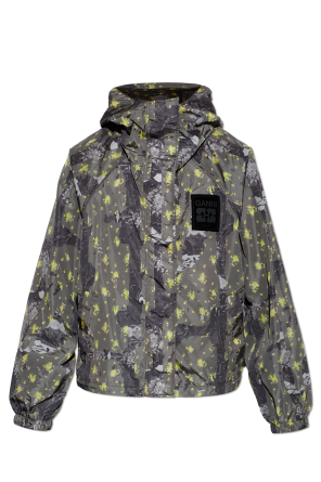 Light jacket with a hood