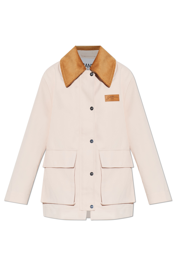 Jacket with corduroy collar od Ganni
