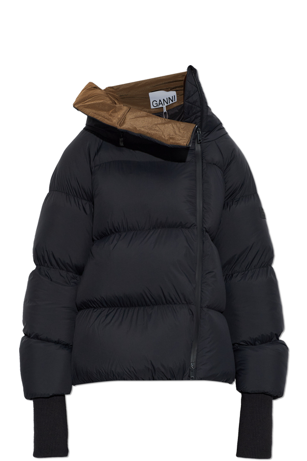 Animal Motif Down Jacket od Ganni