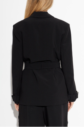 Ganni Blazer con cinturón
