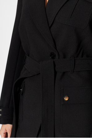 Ganni Blazer con cinturón