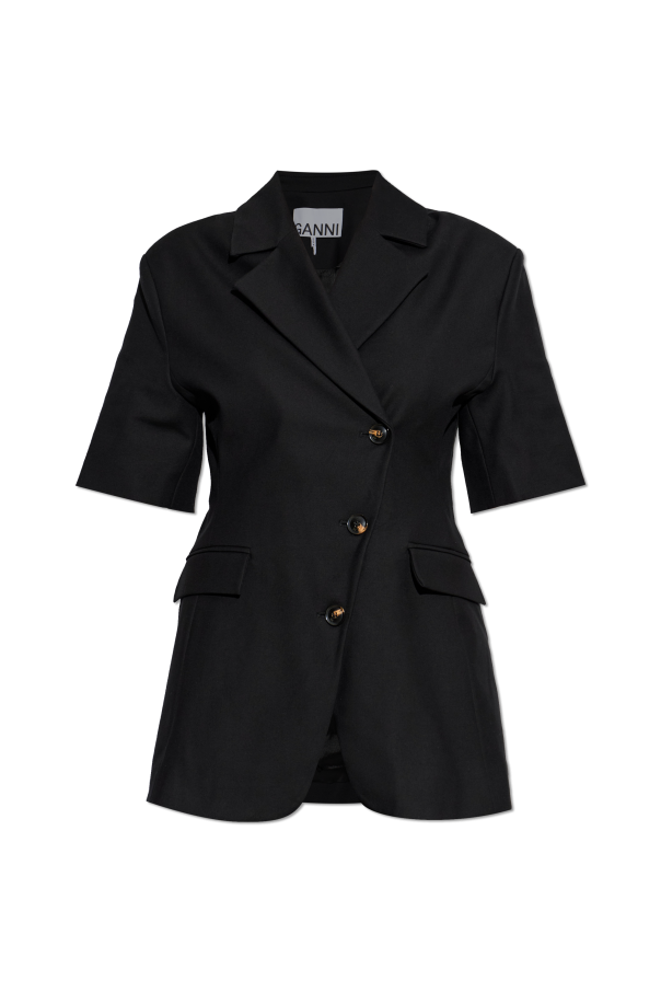 Blazer with short sleeves od Ganni