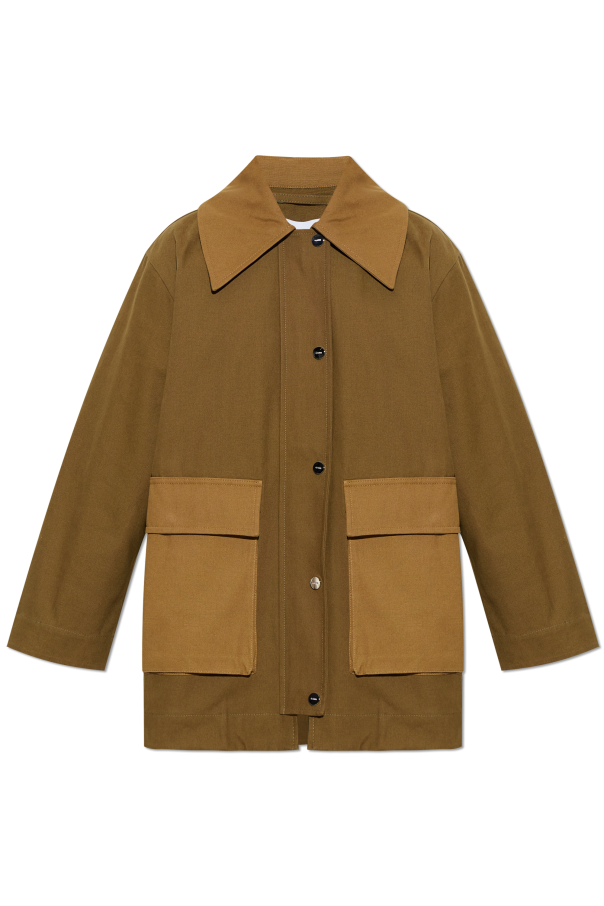 Cotton jacket with pocket od Ganni