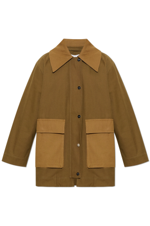 Cotton jacket with pocket