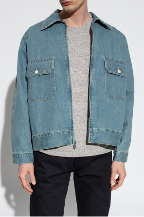 Levi's Denim ribbon-print jacket ‘Made & Crafted®’ collection