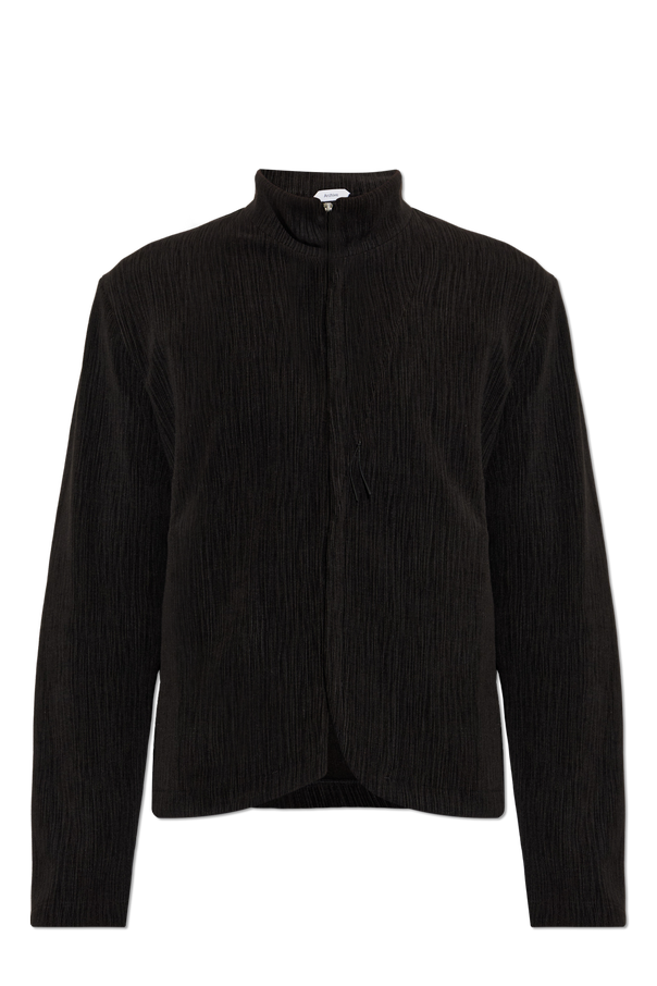 Ribbed Jacket with Stand Collar od POST ARCHIVE FACTION