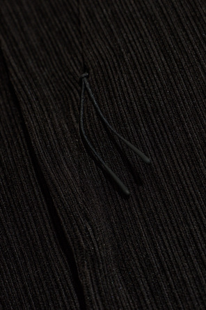 POST ARCHIVE FACTION Ribbed Jacket with Stand Collar by POST ARCHIVE FACTION