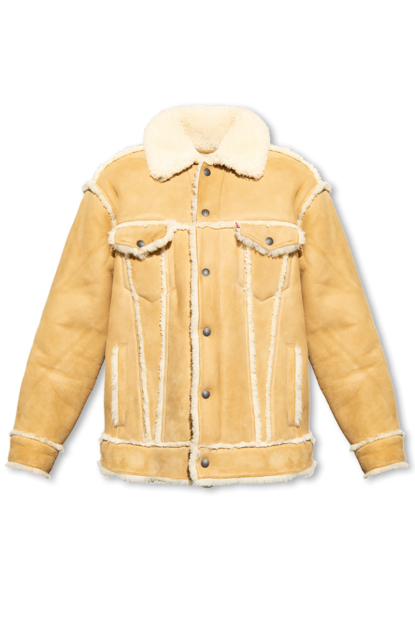 Levi's Shearling jacket with pockets