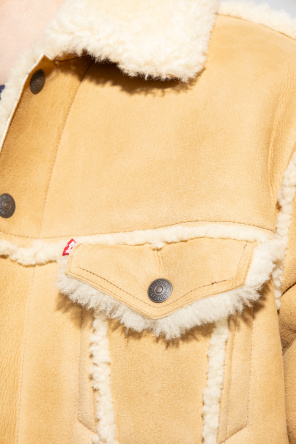 Levi's Shearling jacket with pockets