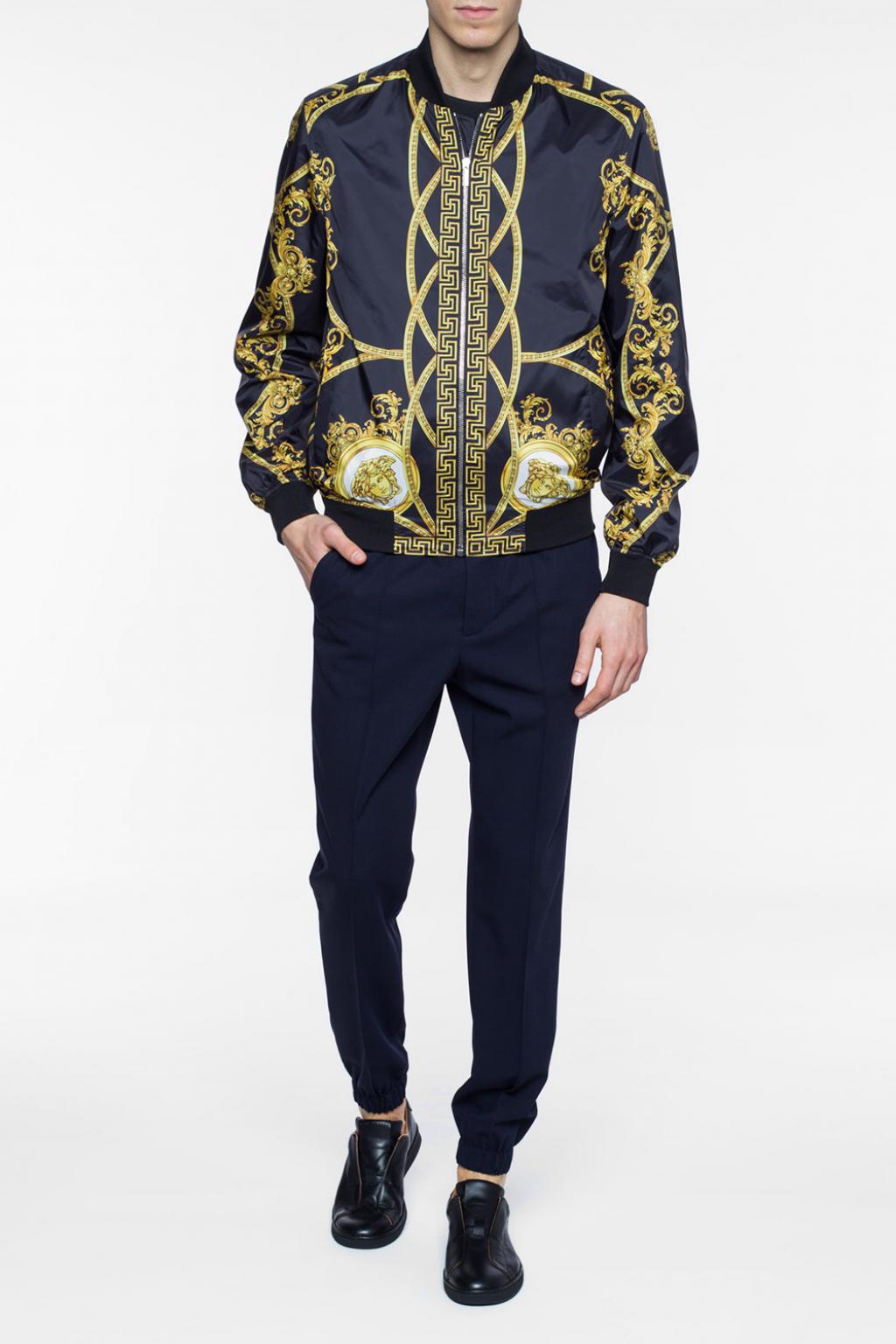 Versace Reversible Bomber Jacket