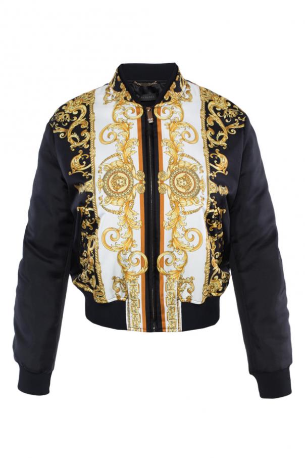 Black Bomber jacket Versace - Vitkac GB