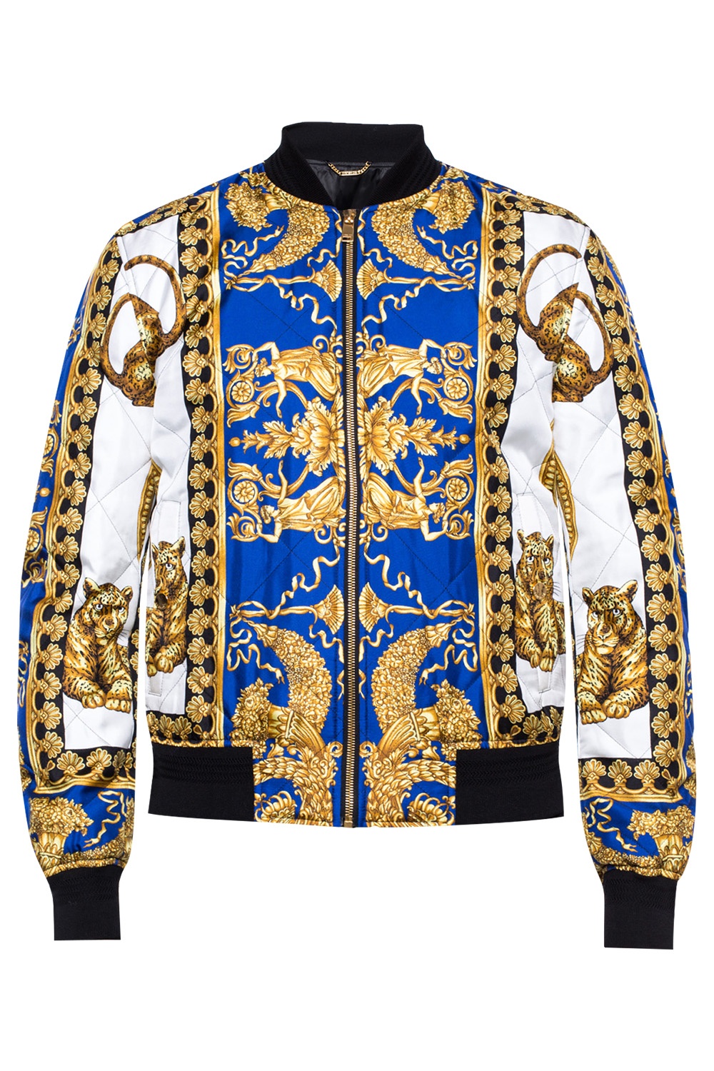 Versace Printed bomber jacket | Men's Clothing | Vitkac