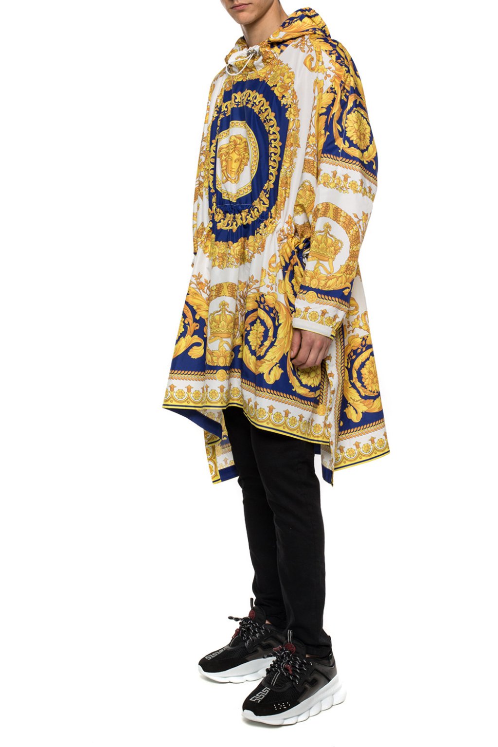 Versace Baroque print rain coat | Men's 