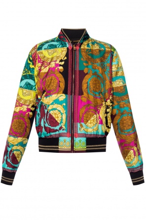 Silk bomber jacket od Versace