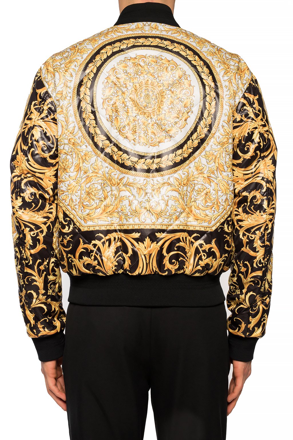 versace reversible bomber jacket