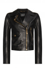 Versace Leather biker jacket